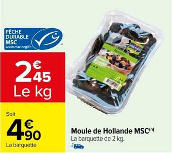 Carrefour Moule de Hollande MSC(n) offre