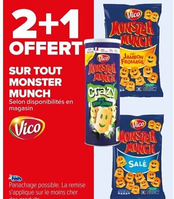 Carrefour SUR TOUT MONSTER offre