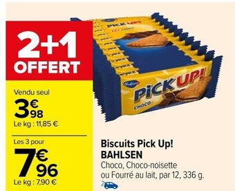 Carrefour Biscuits Pick Up! BAHLSEN offre