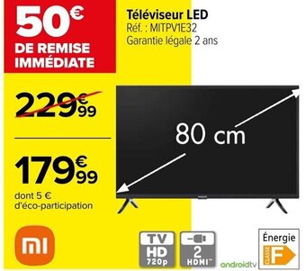 Carrefour Téléviseur LED Réf. : offre
