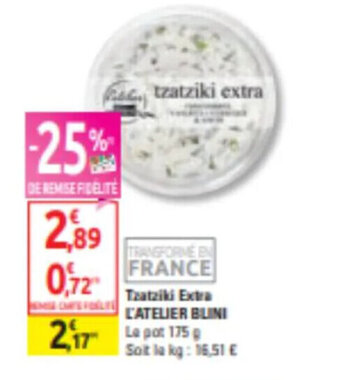 Tzatziki Extra L'ATELIER BLINI