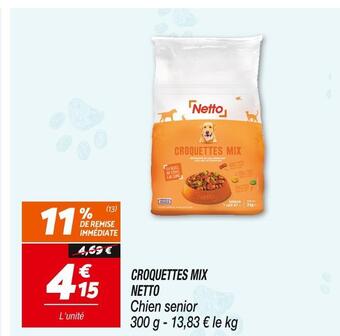 Netto Netto croquettes mix offre