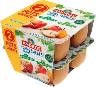 Match Andros dessert fruitier offre