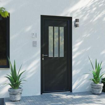 Brico Dépôt Porte d'entrée aluminium gauche gallery offre