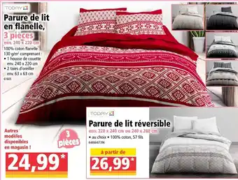 Norma Parure De Lit En Flanelle offre
