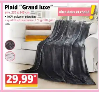 Norma Plaid Grand Luxe offre