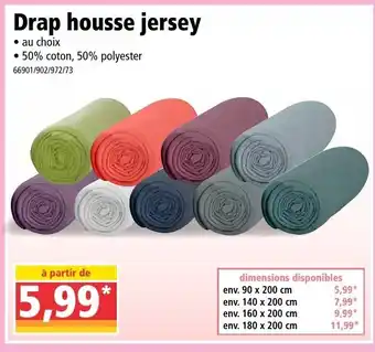 Norma Drap Housse Jersey offre