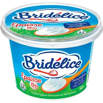 Carrefour Market Bridélice crème fraîche epaisse offre