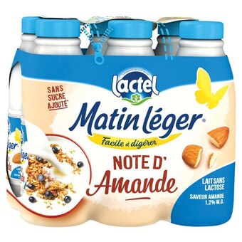 Carrefour Market Lactel lait matin léger offre