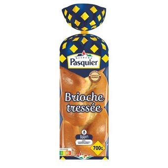 Carrefour Market Pasquier brioche tressée nature offre