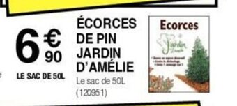 Chretien Matériaux ÉCORCES DE PIN offre