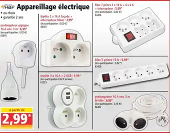 Norma Appareillage Électrique offre