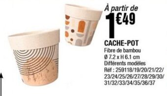 La Foir'Fouille CACHE-POT offre