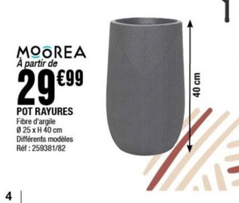 La Foir'Fouille POT RAYURES offre