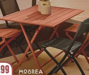 La Foir'Fouille TABLE PLIANTE STEP 4 PLACES offre