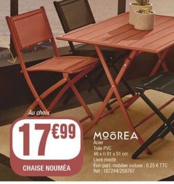 La Foir'Fouille CHAISE NOUMÉA offre