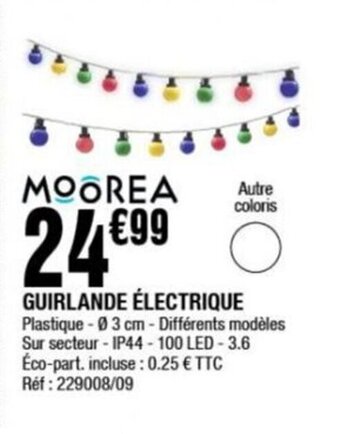 La Foir'Fouille GUIRLANDE ÉLECTRIQUE offre