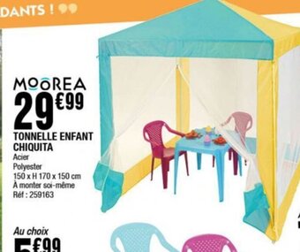 La Foir'Fouille TONNELLE ENFANT CHIQUITA offre
