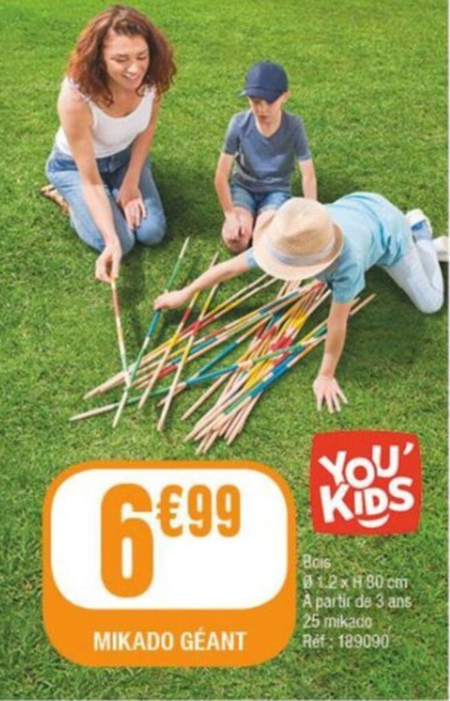 Promo MIKADO GÉANT chez La Foir'Fouille