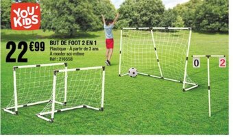 La Foir'Fouille BUT DE FOOT 2 EN 1 offre