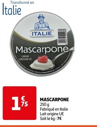 Auchan MASCARPONE offre