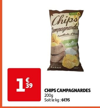 Auchan CHIPS CAMPAGNARDES offre