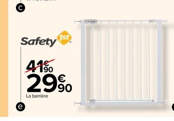 Carrefour Barriere essential metal gate offre