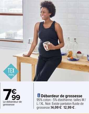 Carrefour Débardeur de grossesse offre