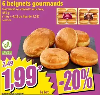 6 Beignets Gourmands