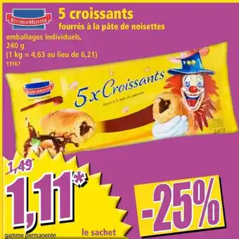 5 Croissants