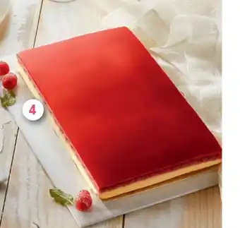 Entremets framboisier 12 Parts