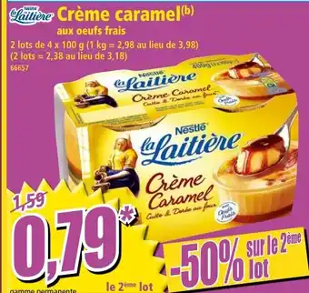 Norma Crème Caramel offre