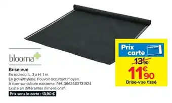 Castorama Brise-vue offre