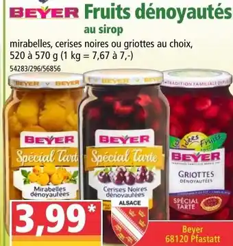 Norma Fruits Dénoyautés Au Sirop offre