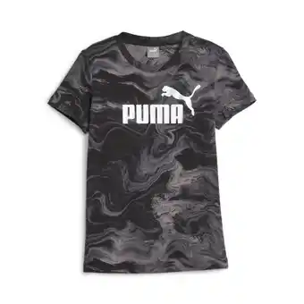 Decathlon T-shirt marbleized ess+ enfant et adolescent puma offre