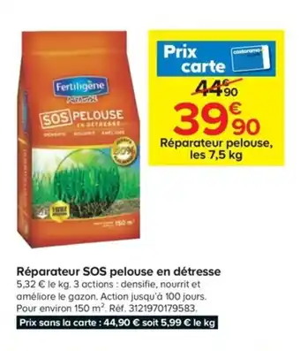 Reparateur SOS pelouse en détresse