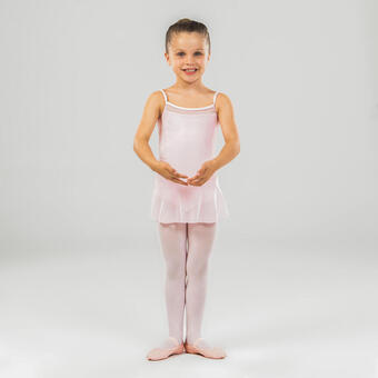 Decathlon Justaucorps danse classique à fines bretelles rose fille offre