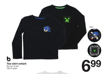 Zeeman Tee-shirt enfant offre