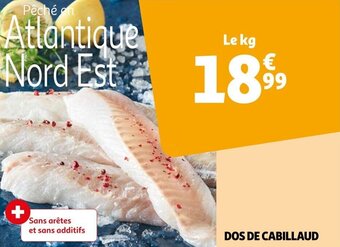 Auchan DOS DE CABILLAUD offre