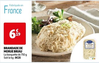 Auchan BRANDADE DE MORUE BRIAU offre