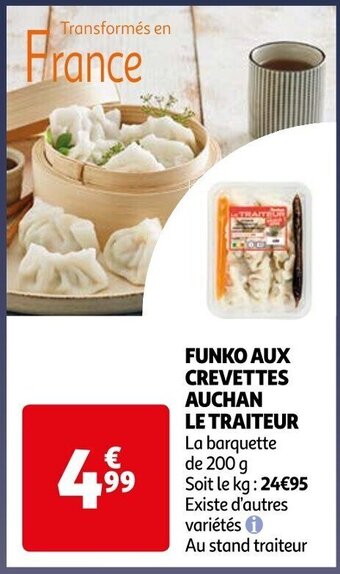 Auchan FUNKO AUX CREVETTES AUCHAN LE TRAITEUR offre