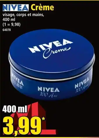 Norma Crème Visage Corps Et Mains, 400ml offre