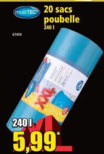 Norma 20 Sacs Poubelle offre