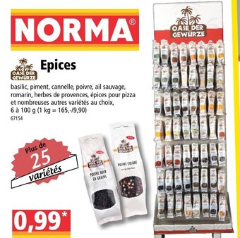 Norma Epices offre