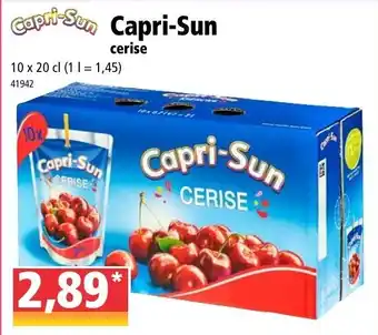 Norma Capri-Sun Cerise offre