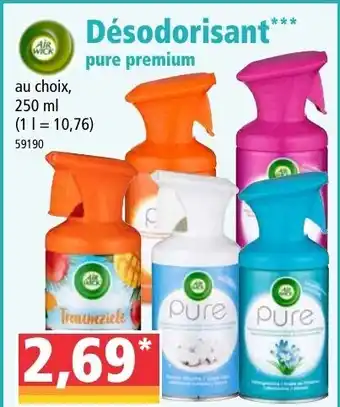 Désodorisant Pure Premium