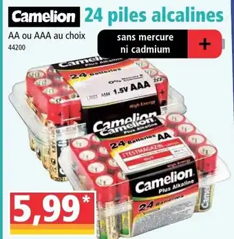 Norma 24 Piles Alcalines offre