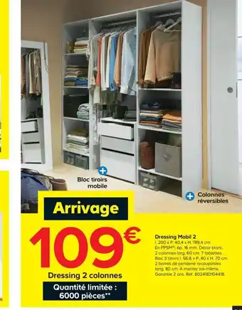 Castorama Dressing Mobil 2 offre