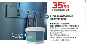 Finition Métallisée et lumineuse