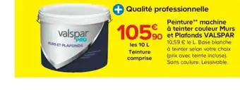 Castorama Peinture machine à teinter couleur Murs offre